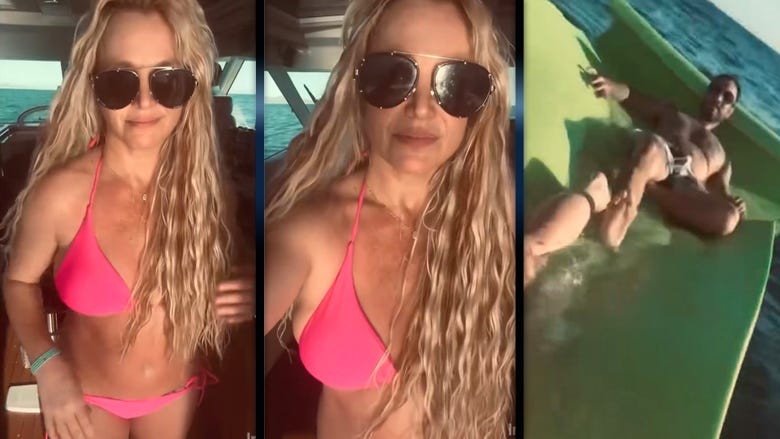 Britney Spears Sparks Romance Rumors With Mystery Man in Mexico